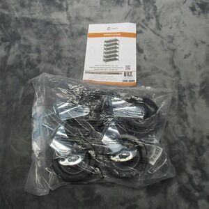 Trinity Caster Wheels ONLY Heavy Duty 800LB 4 Total 2 Lock Wheels For Rack NEW